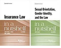 Insurance law in a nutshell cover, and Sexual orientation gender identity and the law in a nutshell cover